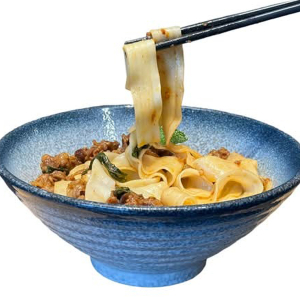 Spicy Beef & Chickpea Noodles