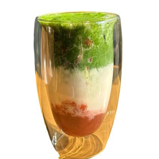 Strawberry Matcha Latte