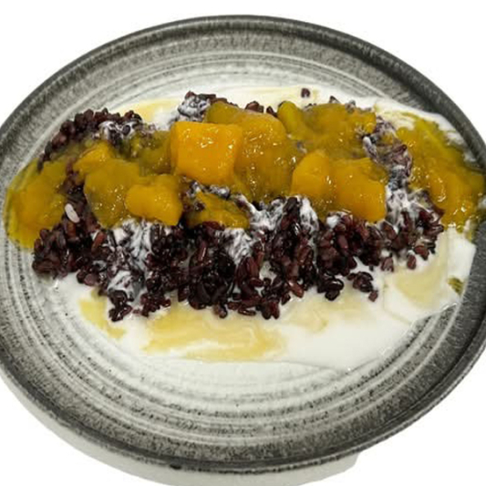 Mango Sticky Rice with Coconut Cream
