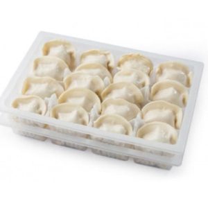 Pork and Garlic Sprout Dumplings