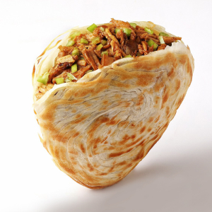 Roujiamo (Shredded Pork Bun)