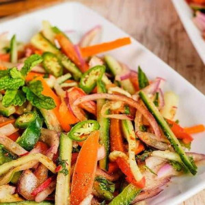Salad and Raita