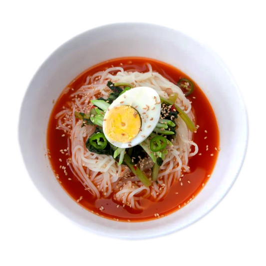 Cold Kimchi Noodles