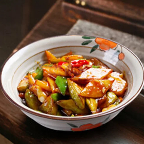 Di San Xian (Stir-Fried Eggplant, Potato & Pepper)