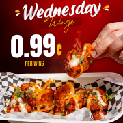 Chicken Wings Wednesday Special (6 pcs)