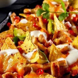 Buffalo Chicken Nachos