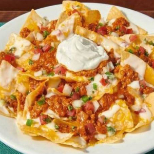 Nav's Hot Veggie Nachos