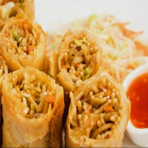 Noodle Vegetable Spring Roll (3 pcs)