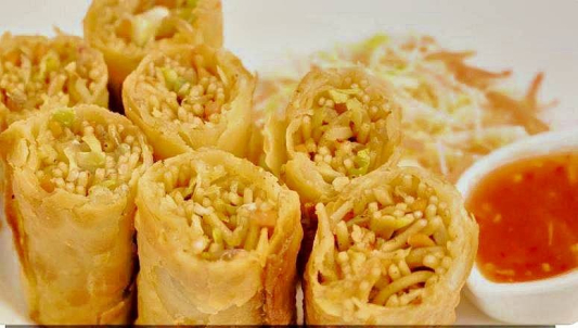 Noodle Vegetable Spring Rolls (3 pcs)