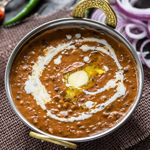 Creamy Black Lentil Stew