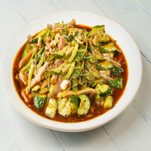 Cucumber with Pig Ear