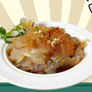 Cucumber with Jelly Fish