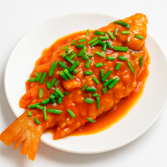 Sweet and Sour Pomfret Fillet