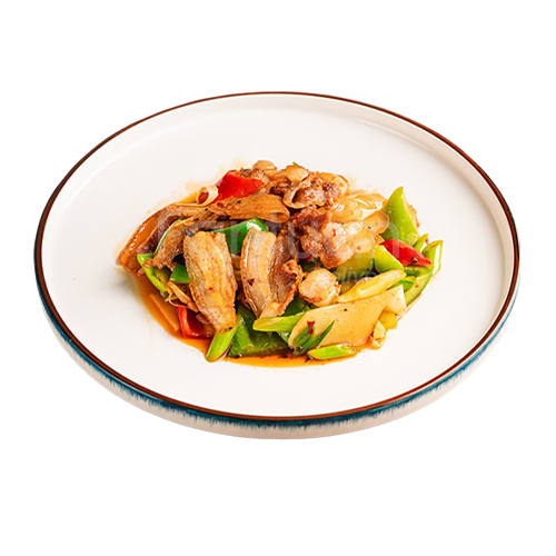 Stir-Fried Pork Belly with Pepper