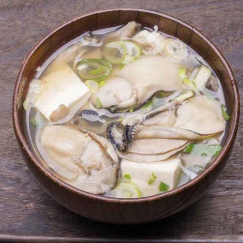 Tofu with Oyster Soup