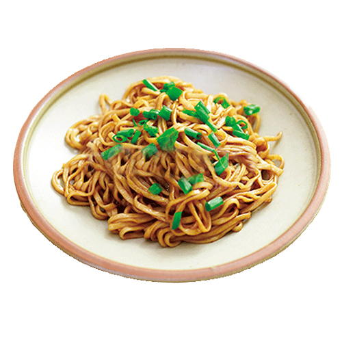 Mixed Noodles with Peanut Sauce