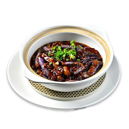 Eggplant with Garlic Sauce