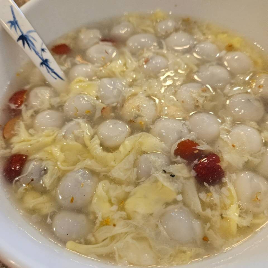 T2. Sweet Rice Ball in Rice Wine Soup