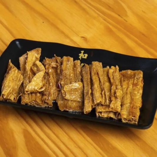 Marinated Dry Bean Curd 秘制卤腐竹