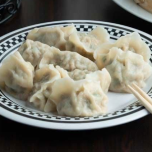 S20. Chicken & Bai Choy Steamed Dumplings (8 pcs) 鸡肉白菜蒸饺 