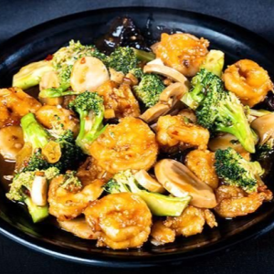 51. Shrimp in Spicy Garlic Sauce 鱼香虾球
