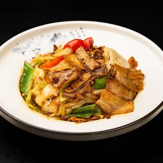 61. Stir-Fried Pork Belly with Oyster Sauce 天府老妈小炒肉