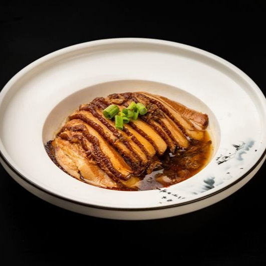 78. Braised Pork with Preserved Vegetables in Soy Sauce 梅菜扣肉