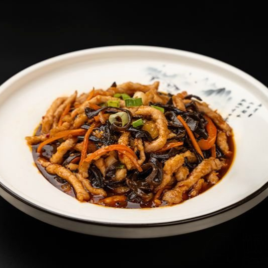 65. Shredded Pork in Spicy Garlic Sauce 鱼香肉丝