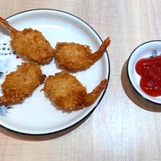 S18. Butterfly Shrimp (4 pcs) 蝴蝶虾