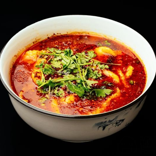 B1. Boiled Fish in Chili Sauce 水煮鱼片