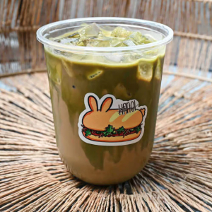 Th&eacute; au lait matcha / Matcha Milk Tea