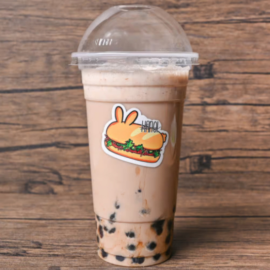 Th&eacute; au lait avec perles noires / Black Pearl Milk Tea