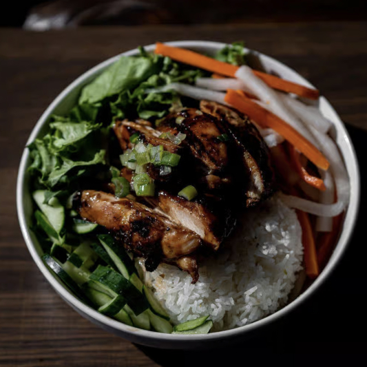 R4. Rice BBQ Chicken
