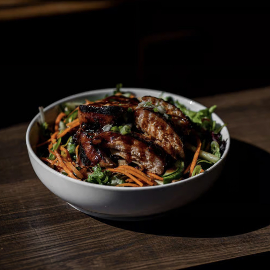 S4. Salad BBQ Chicken