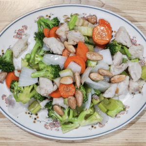 Almond Dishes