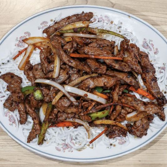 15. Hot Shredded Beef Szechuan Style