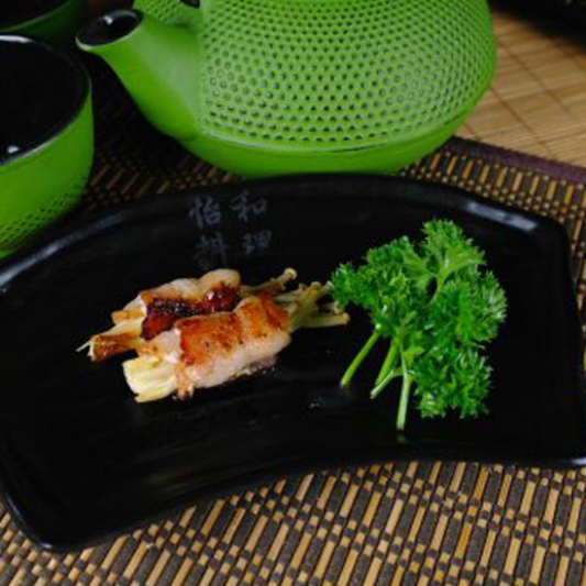 Baby Mushroom Bacon Roll (6 pcs) 培根金菇卷