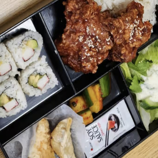 5. Fried Chicken Bento