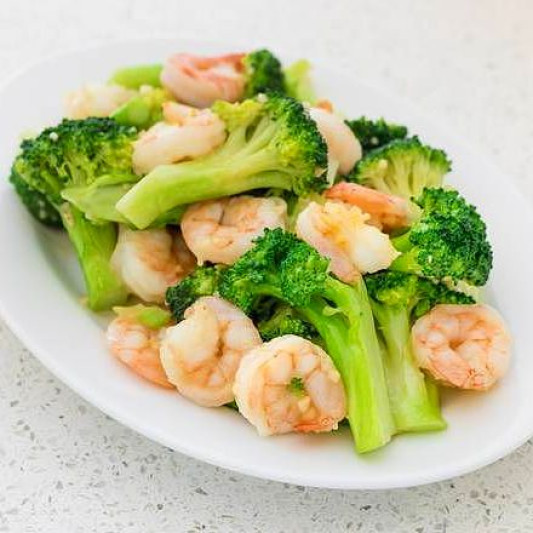 Shrimp with Broccoli