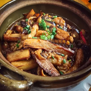 Pork Chop & Eggplant