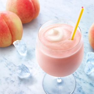 Milkshake with Peach