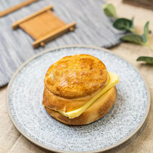 Hong Kong Style Pineapple Bun with Butter
