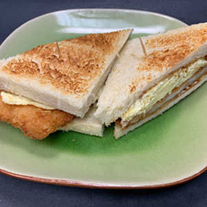 Crispy Fish Steak Sandwich