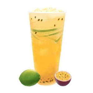 Lemon Tea with Passion Fruit