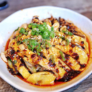 Chicken with Chili Oil Sauce