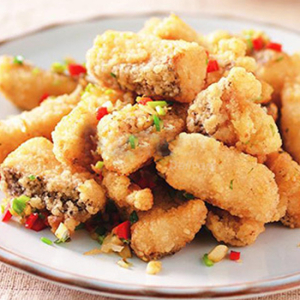 Deep Fried Cod Fillet with Spicy Salt