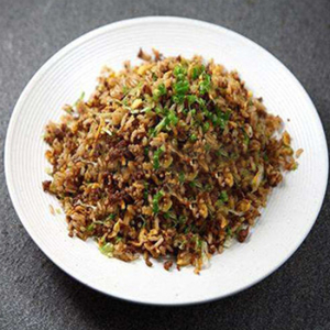 Sirloin Beef Fried Rice with Shrimp Paste