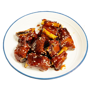Spare Ribs with Honey Garlic Sauce