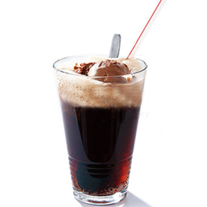 Coke with Chocolate Ice Cream