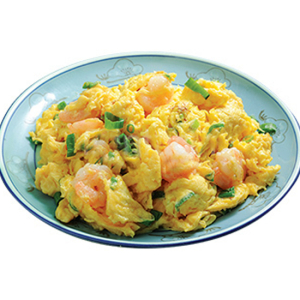 Shrimp with Scrambled Eggs